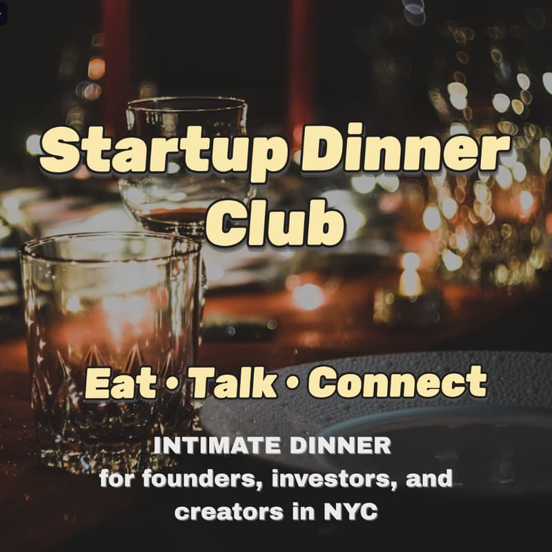 Cover Image for Startup Dinner Club