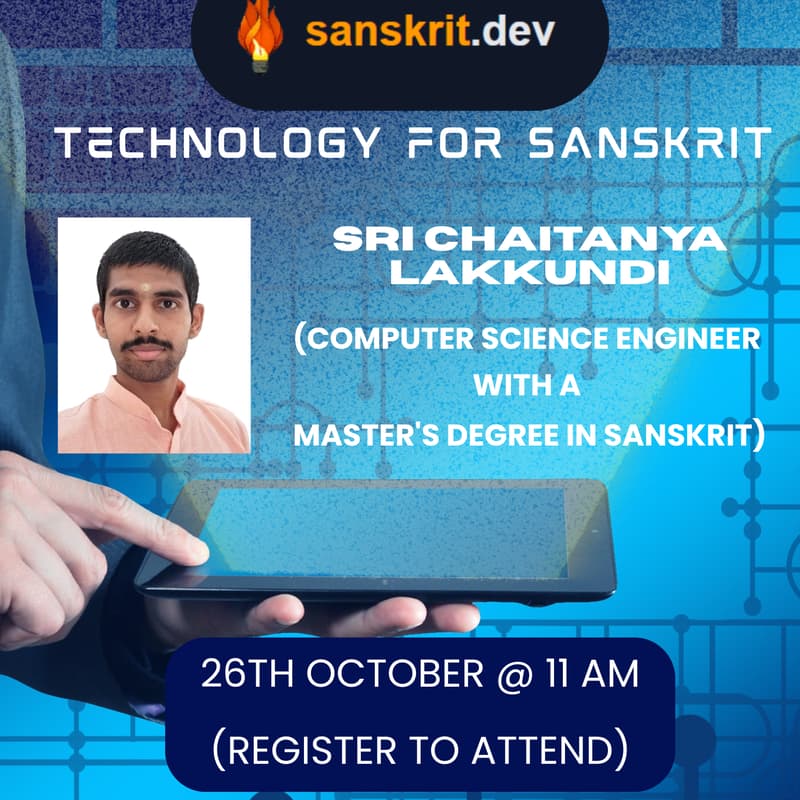 Cover Image for Technology for Sanskrit