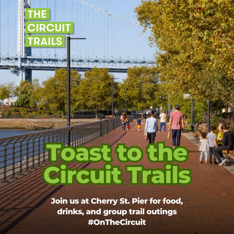 Cover Image for 🥂 Toast to Trails Walk + Party—Philly