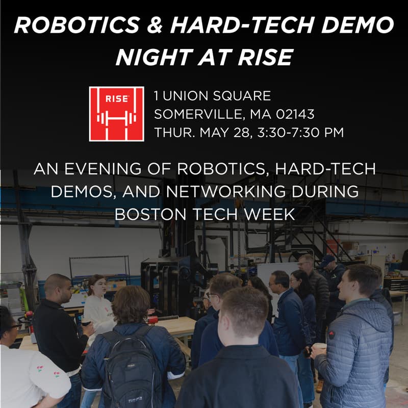 Cover Image for Robotics & Hard Tech Demo Night at RISE Robotics