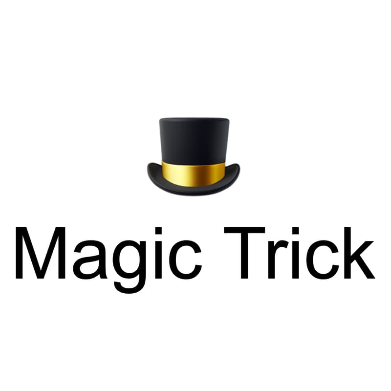 Cover Image for Magic Trick & Explanation