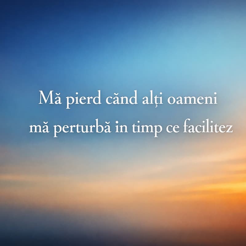 Imagine de copertă pentru Group coaching: ”Mă pierd când alți oameni mă perturbă în timp ce facilitez”