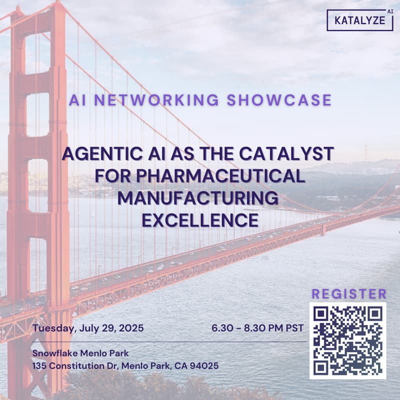 Cover Image for AI Networking Showcase: Agentic AI in Pharma Manufacturing Excellence
