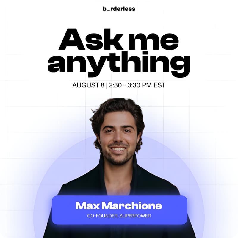 Cover Image for AMA: Max Marchione on Distribution, Biohacking & Building with AI