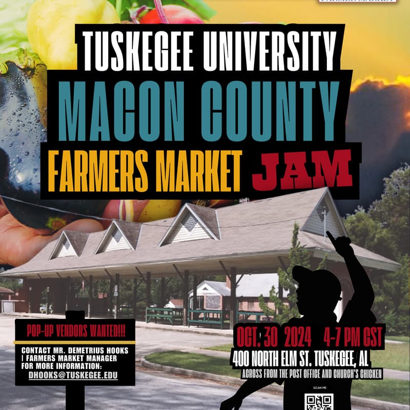 Cover Image for Tuskegee University Macon County Farmers Market Jam