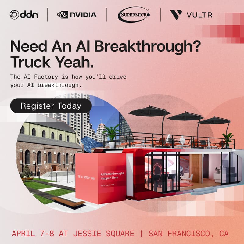 Cover Image for At HumanX: The AI Factory on Wheels