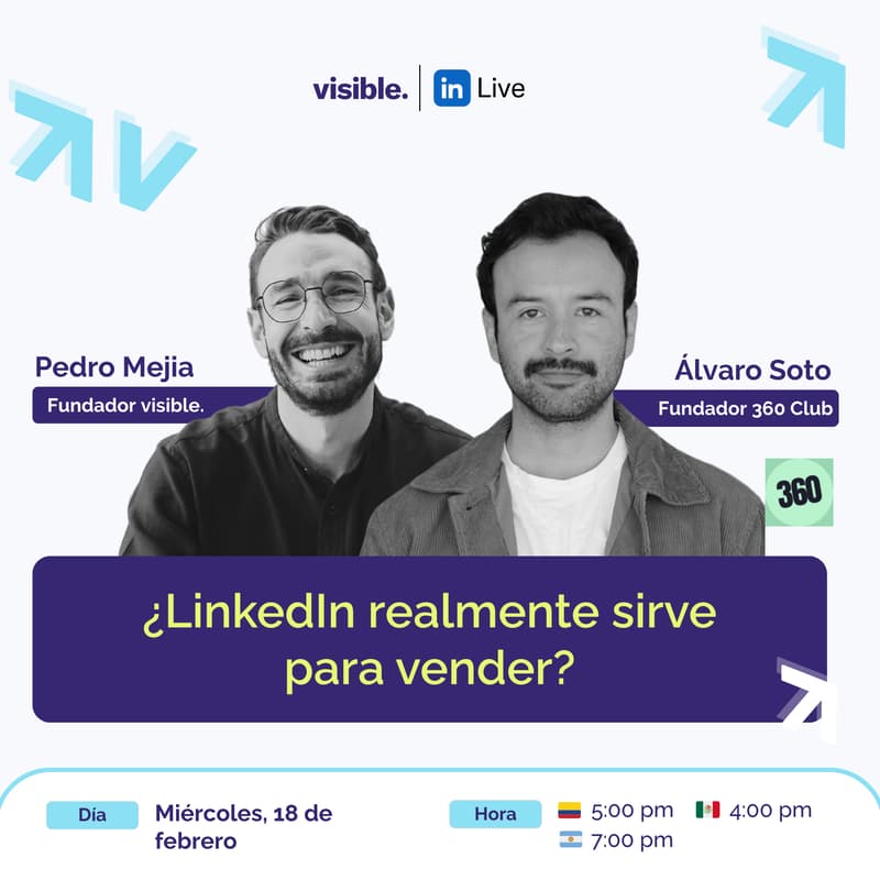 Cover Image for ¿LinkedIn realmente sirve para vender? | Álvaro Soto y Pedro Mejía