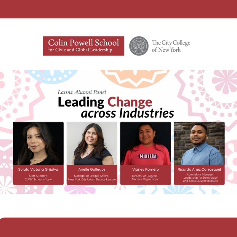 Cover Image for Latinx Alumni: Panel on Leading Change Across Industries