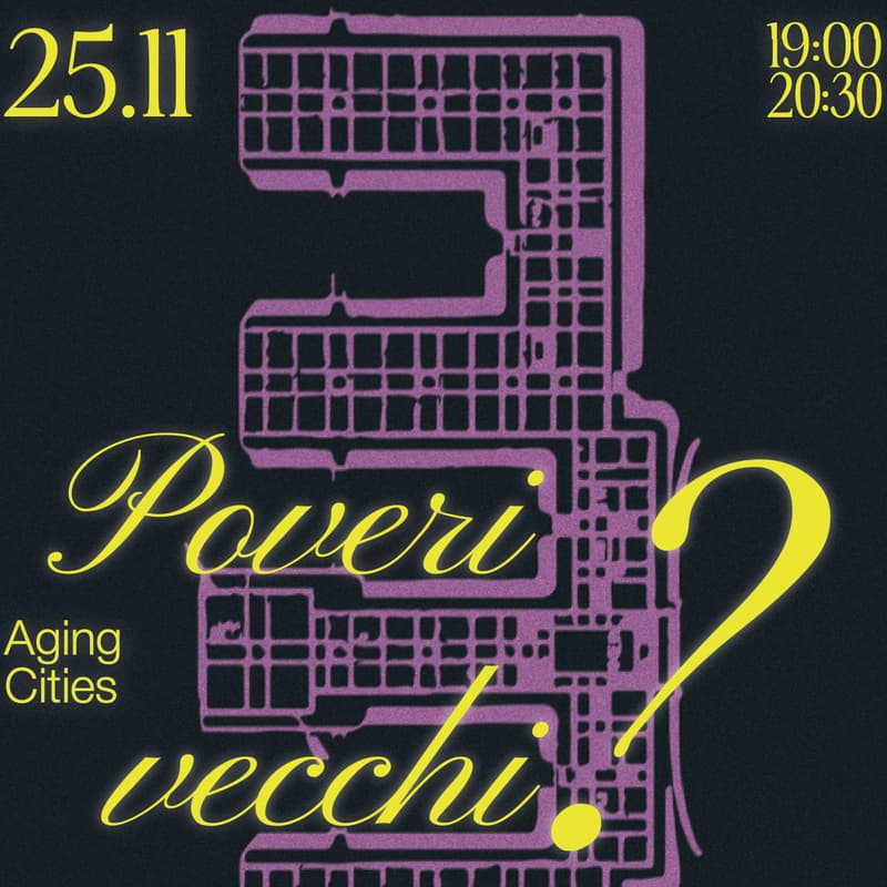 Immagine di copertina per Aging Cities: poveri vecchi? @TALK