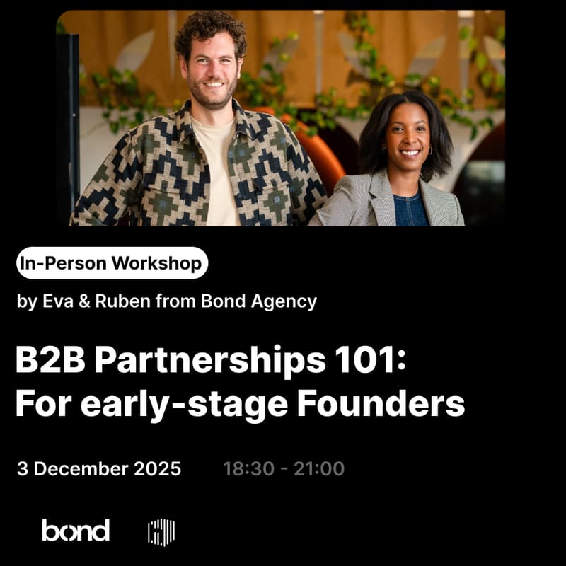Cover Image for B2B Partnerships 101:                 For early-stage Founders
