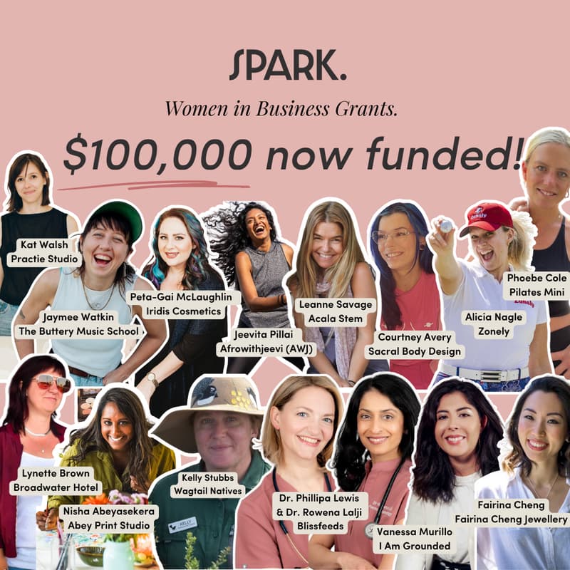 Cover Image for Round Nine SPARK Women in Business Grants - ask me anything