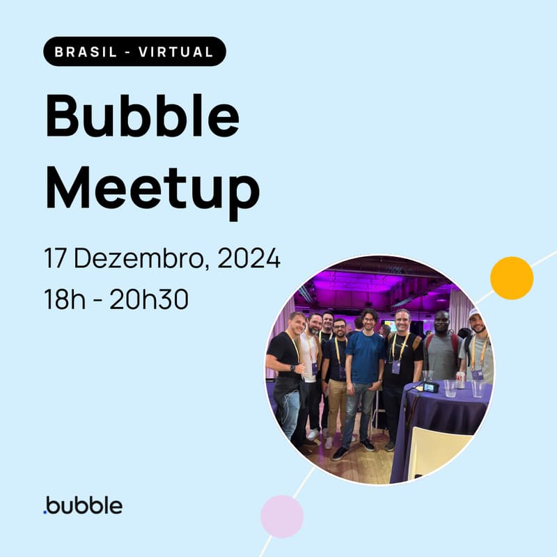 Cover Image for Meetup Certificação Bubble para Agências