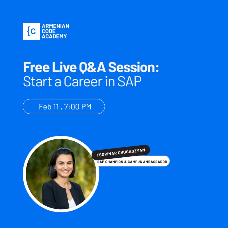 Cover Image for Free Live Q&A Session: Start a Career in SAP