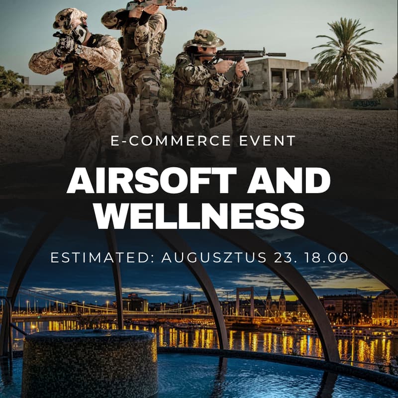 Borítókép ehhez: Airsoft and Wellness🔫💦