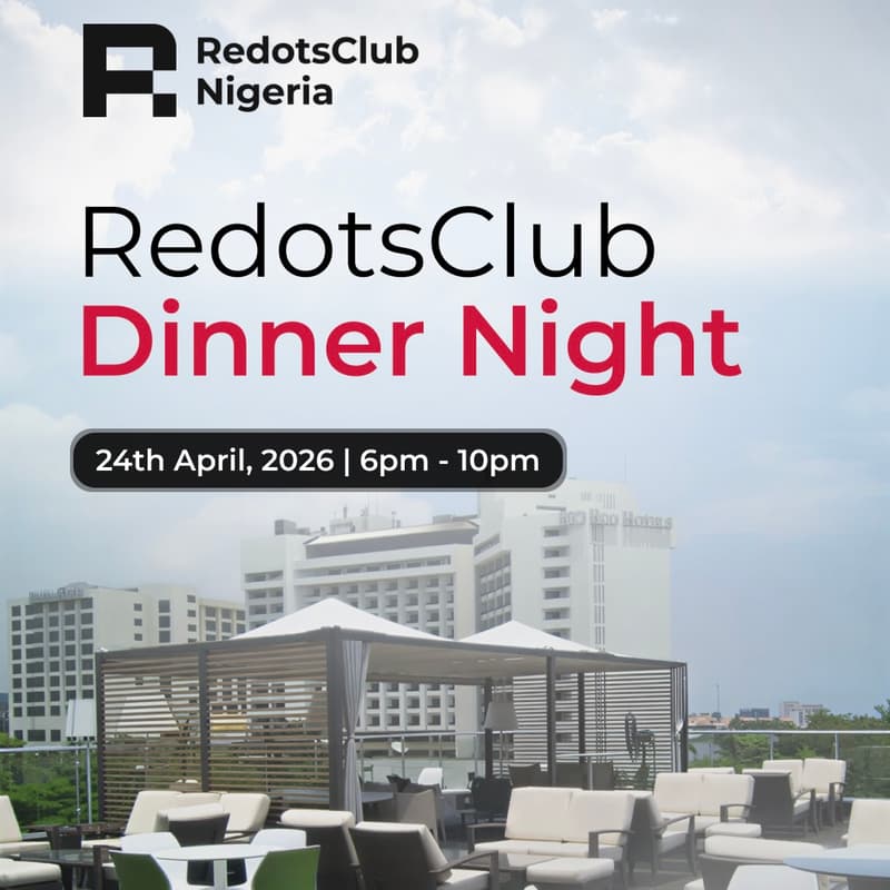 Cover Image for RedotsClub Nigeria: Dinner Night!