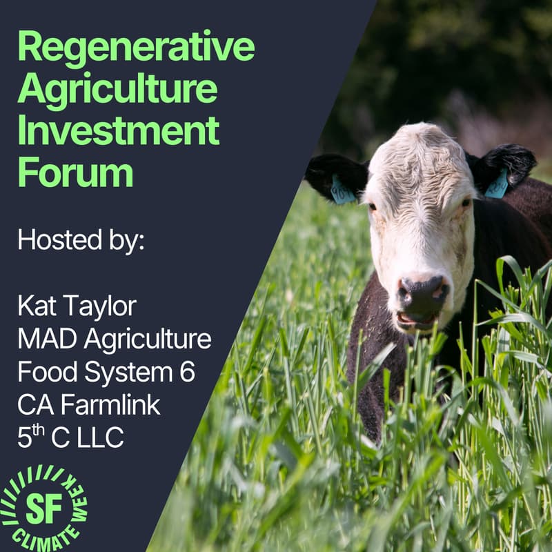 Cover Image for Regenerative Agriculture Investment Forum
