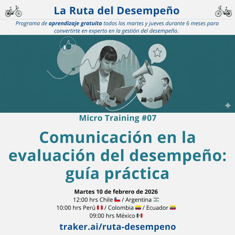 Cover Image for MicroTraining #07 Comunicación en la evaluación del desempeño: guía práctica
