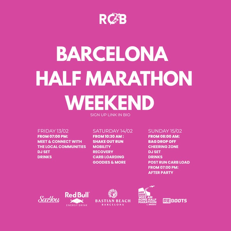 Cover Image for Barcelona Half Marathon Weekend – WITH RCB