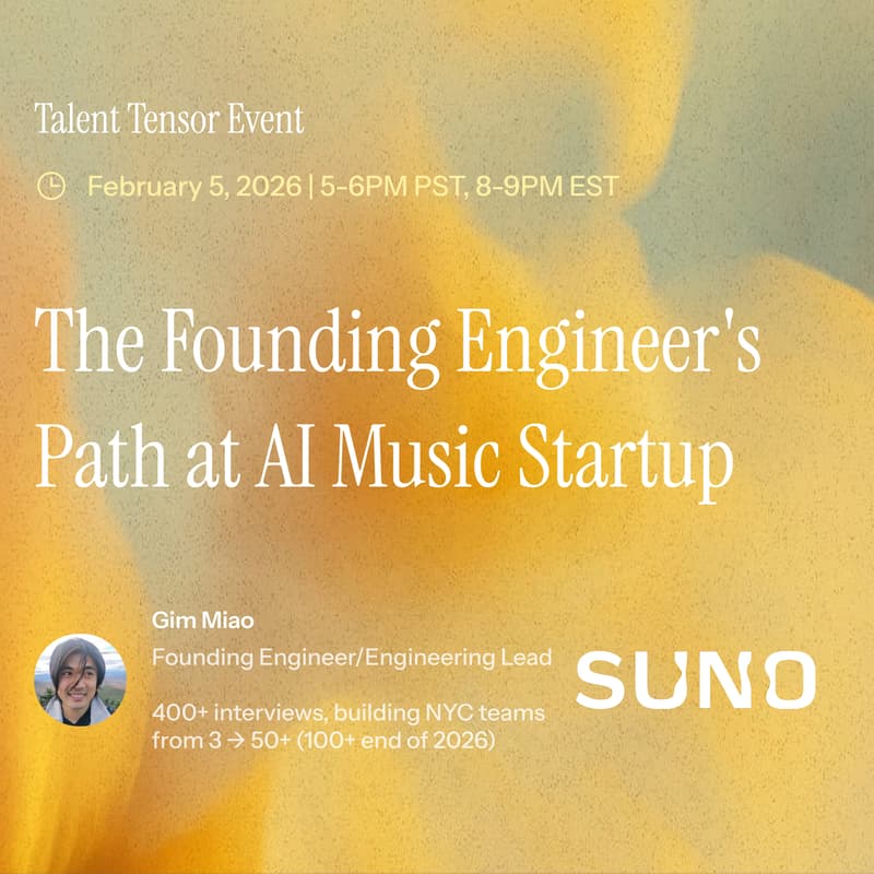 Cover Image for Suno's AI Music Revolution: A Founding Engineer’s Story