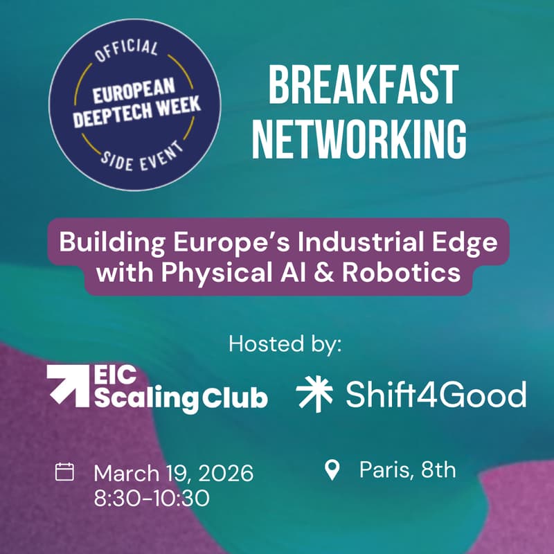 Cover Image for EIC Scaling Club x Shift4Good Breakfast