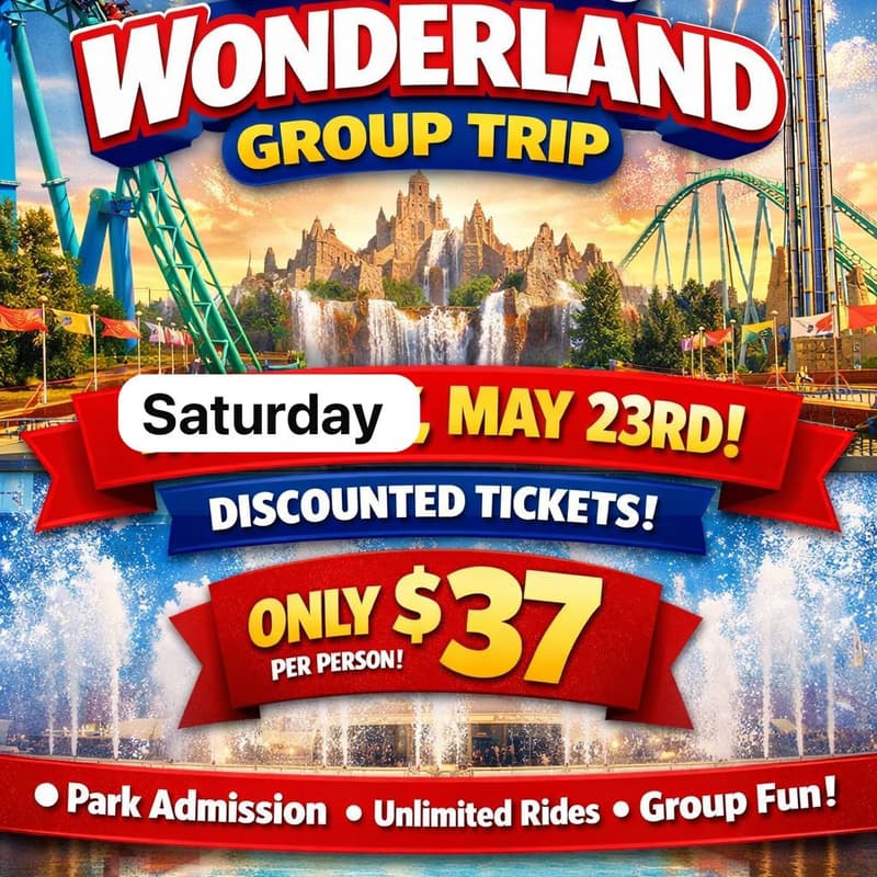 Cover Image for Canada's Wonderland Group Trip!
