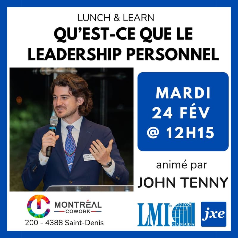 Cover Image for Qu’est-ce que le Leadership Personnel