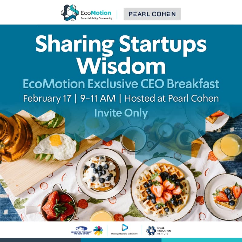 Cover Image for Sharing Startups Wisdom - EcoMotion Exclusive CEO Breakfast