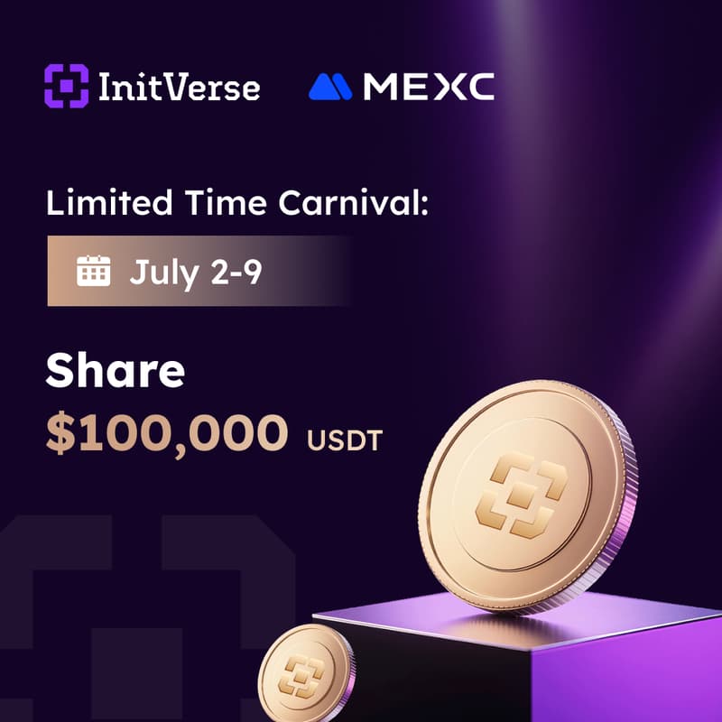 Cover Image for $INI Token Is Now Live on MEXC – Join the $100,000 Reward Extravaganza!