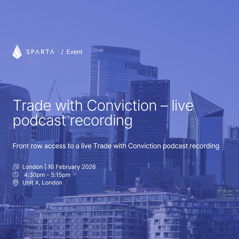 Cover Image for Live Trade with Conviction podcast recording