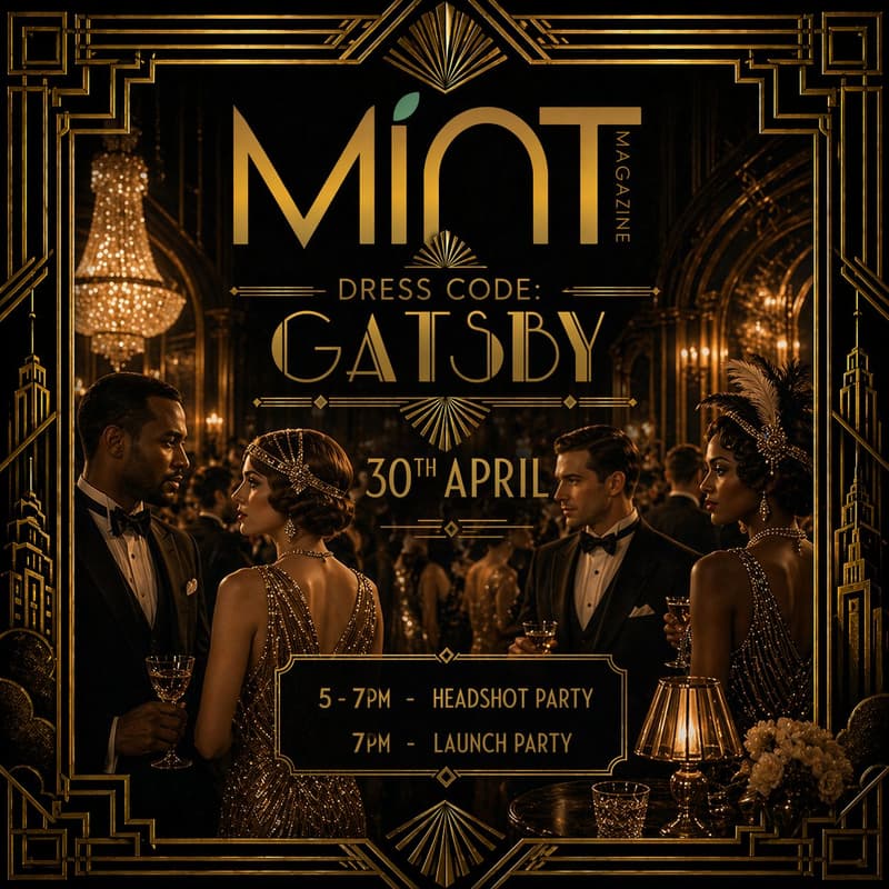 Cover Image for Gatsby Launch Party Sponsored by Mint Magzine and Showbizy.ai