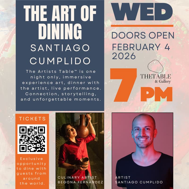 Cover Image for The Table & Gallery: Art & Food Exhibition-Mexico City