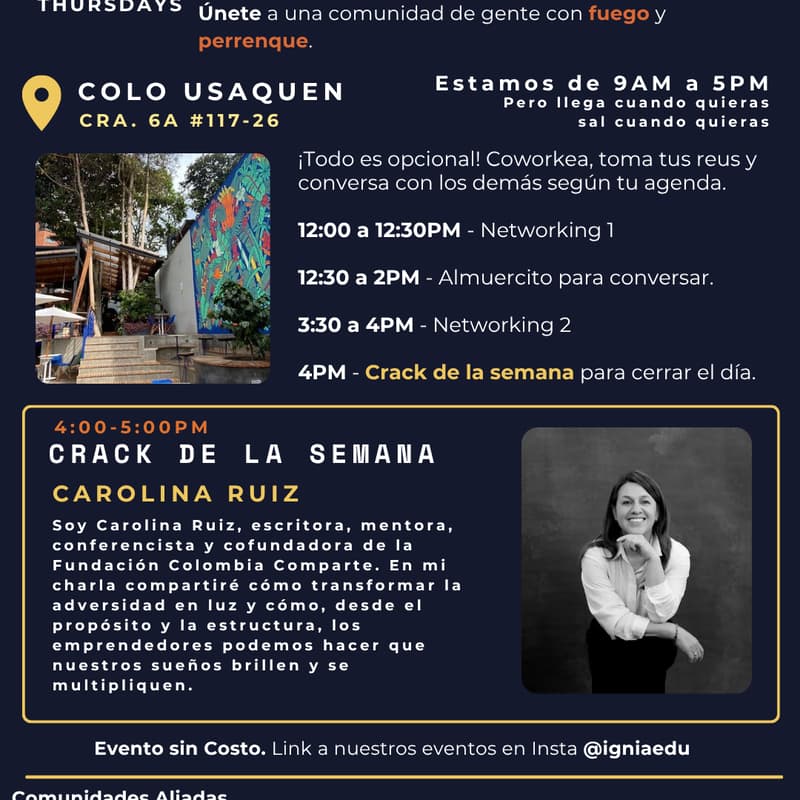 Cover Image for Ignia Coworking Thursdays - 9 de Octubre