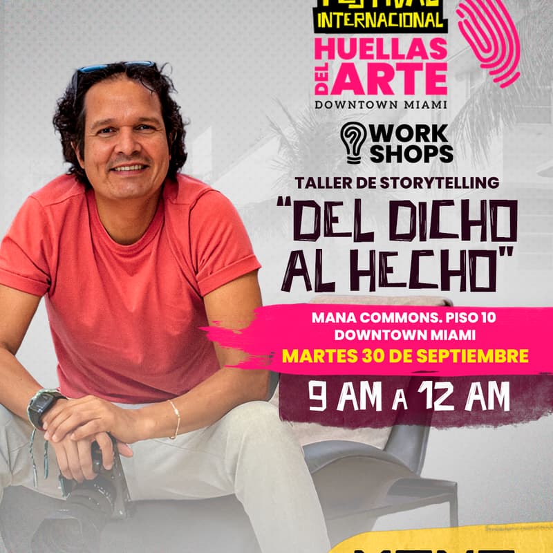 Cover Image for Taller de Storytelling "Del Dicho al Hecho"