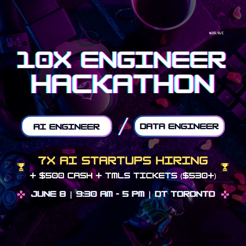 Cover Image for Open Doors to Startup Careers: 10x Engineer Hackathon
