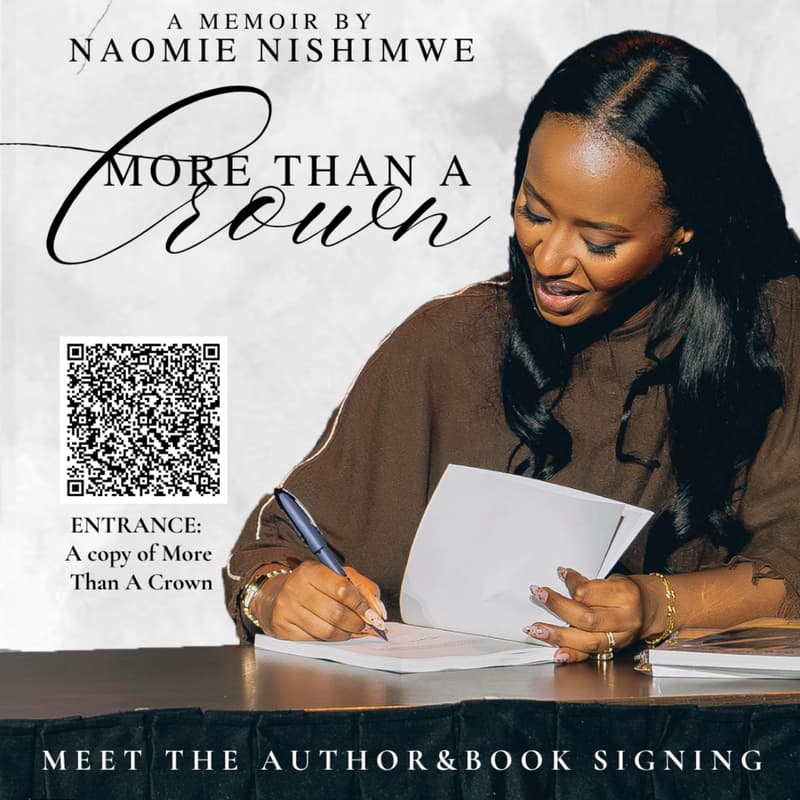 Meet The Author & Book Signing With Naomie Nishimwe · Luma