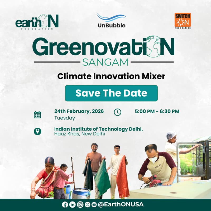 Cover Image for Greenovation Sangam - Climate Innovation Mixer