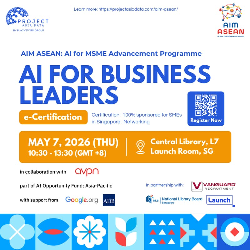 Cover Image for AI Training for Business Leaders – AIM ASEAN Certification