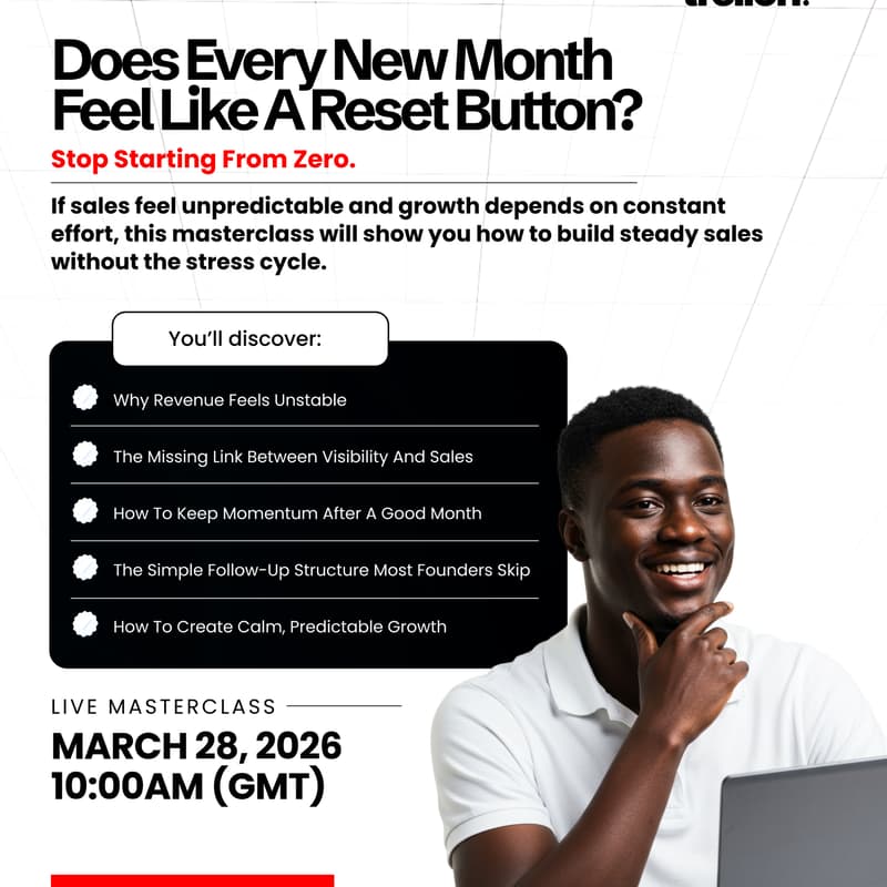 Cover Image for How to build predictable sales without constantly pushing or chasing leads.