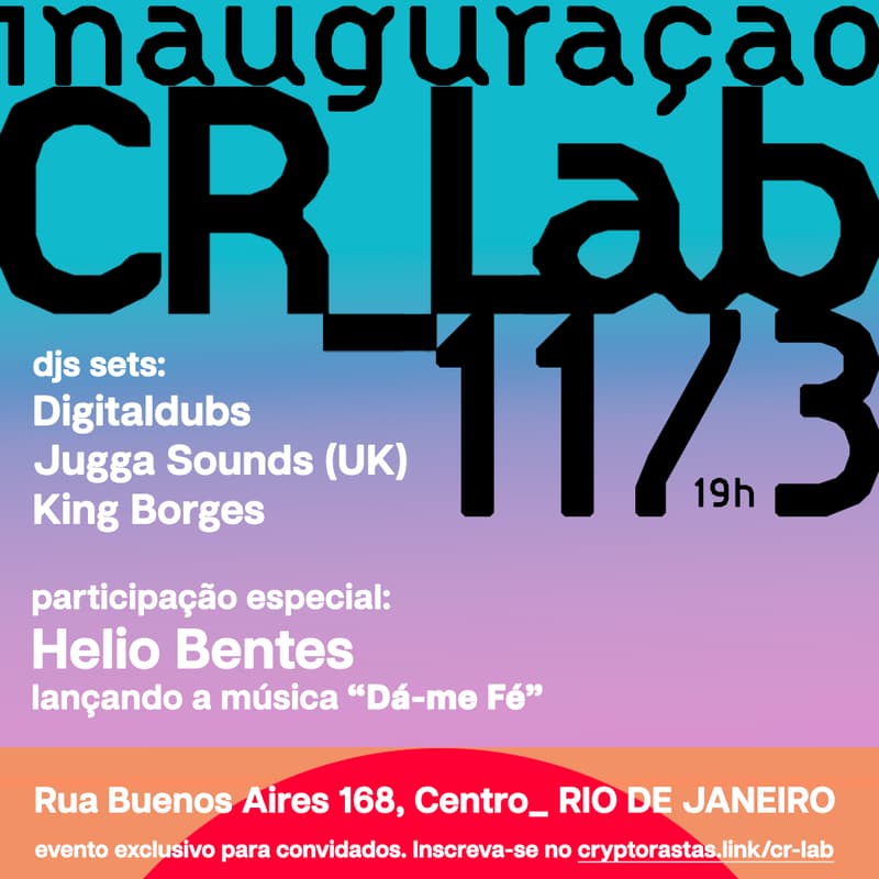 Cover Image for Inauguração CR_Lab c/ Helio Bentes