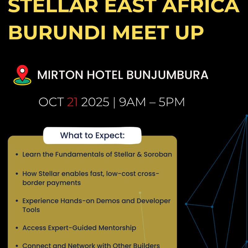 Cover Image for STELLAR BURUNDI MEET UP