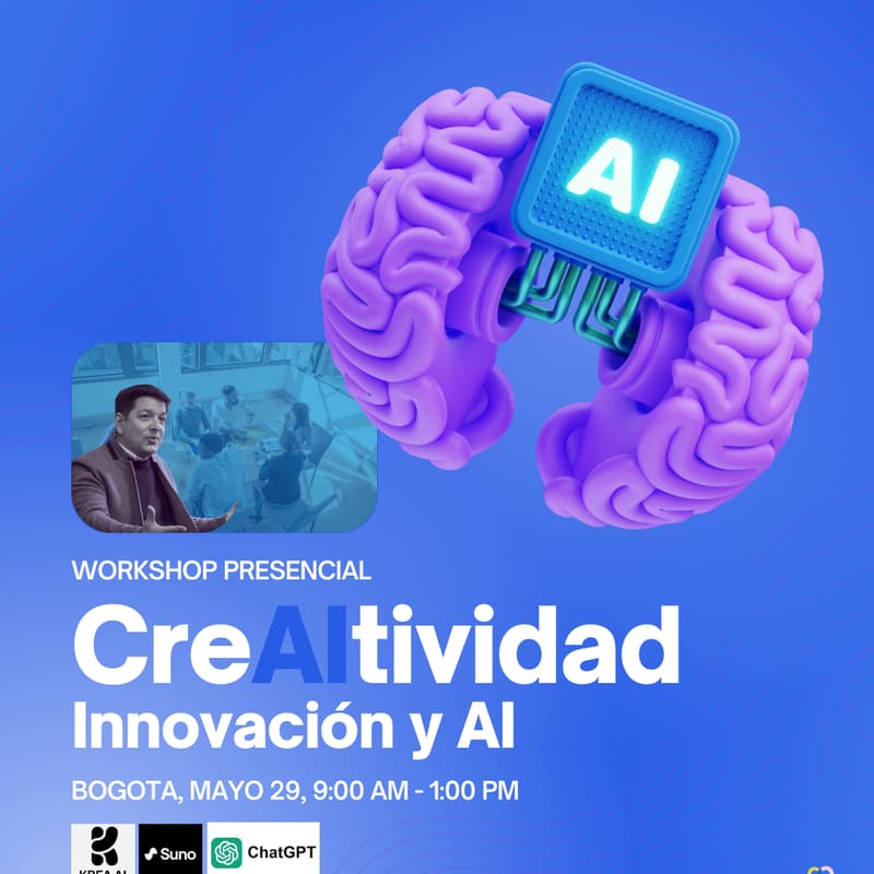 Cover Image for CreAItividad: IA + Estrategia Creativa + Liderazgo Disruptivo