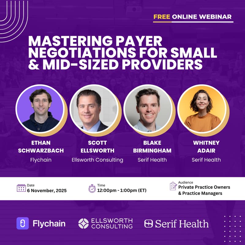 Cover Image for Mastering Payer Negotiations for Small & Mid-Sized Providers