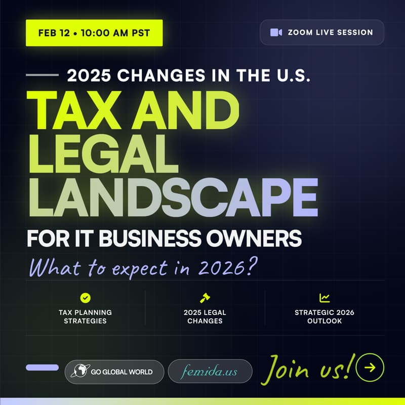 Cover Image for Tax and Legal Landscape for IT Businesses in the U.S.