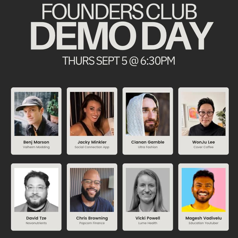 Cover Image for Groundfloor Startup Demo Day.