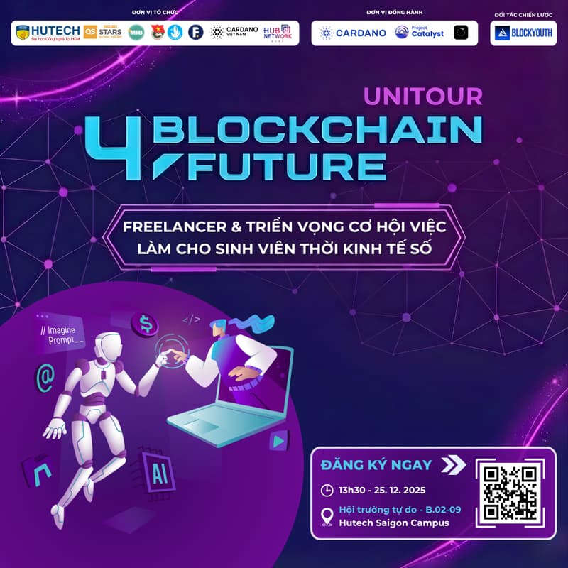 Cover Image for Blockchain4Future Unitour #3 - HUTECH