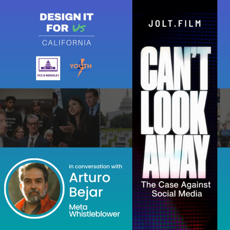 Cover Image for Can’t Look Away: A Screening and Fireside Chat with Meta Whistleblower Arturo Béjar