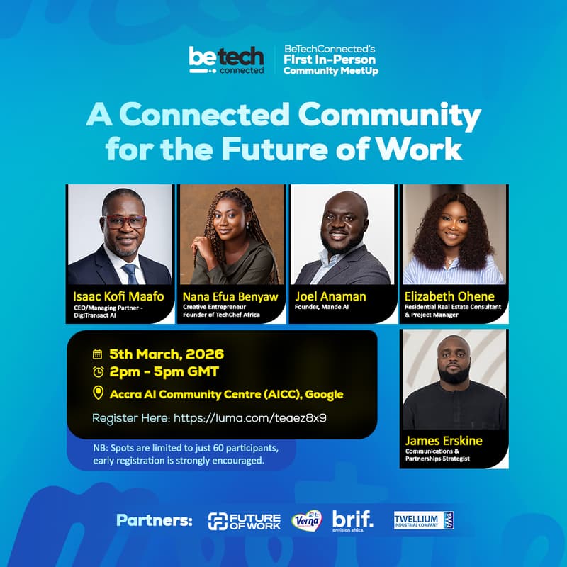 Cover Image for BeTechConnected's First In-Person Community MeetUp