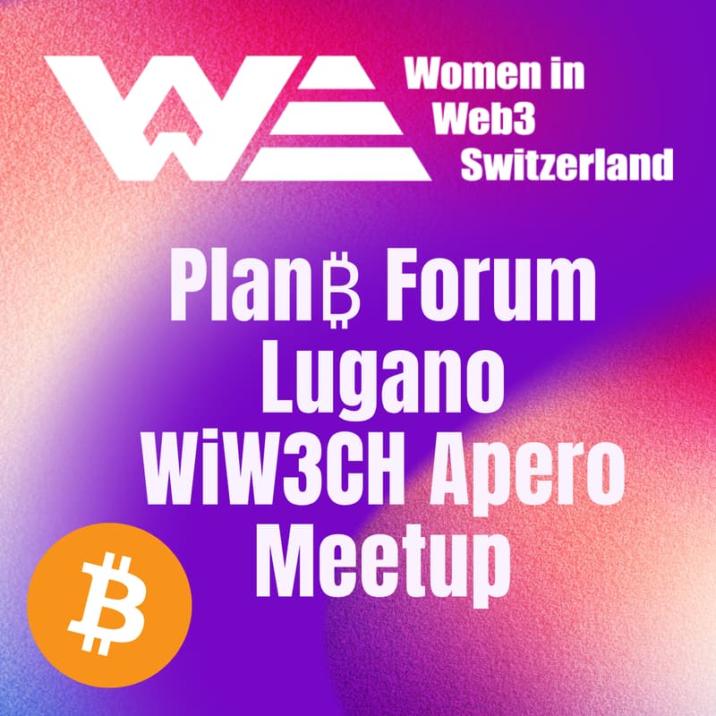Cover Image for WiW3CH Apero Meetup at PlanB Forum in Lugano