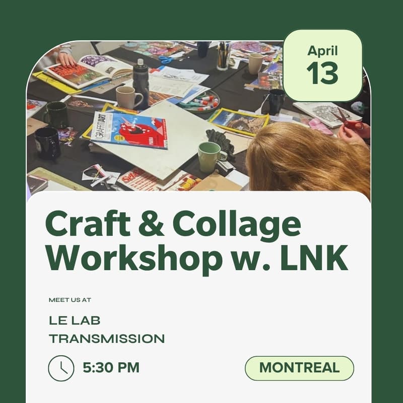Cover Image for MONTREAL Member Meetup: Craft & Collage Workshop 🎨