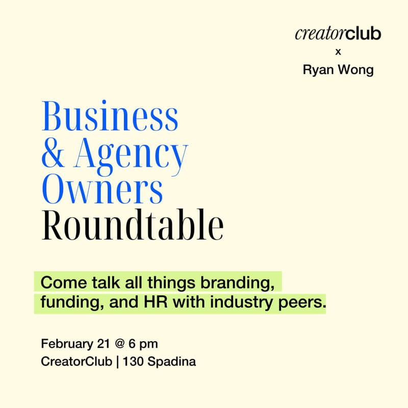 Cover Image for Roundtable on Branding, Funding & HR | Business and Agency Owners